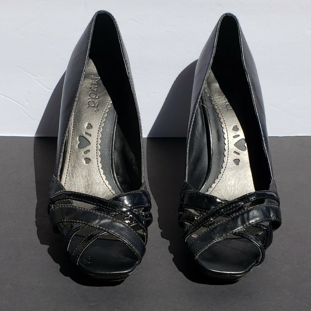 Mudd Womens Open Toe Heels Size: 9.5